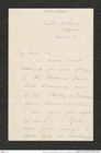 Nachlass Franz Steindachner, Brief von E. Ray Lankester an Franz Steindachner (02.09.XXXX), Inv.Nr. 290.01, Seite 1